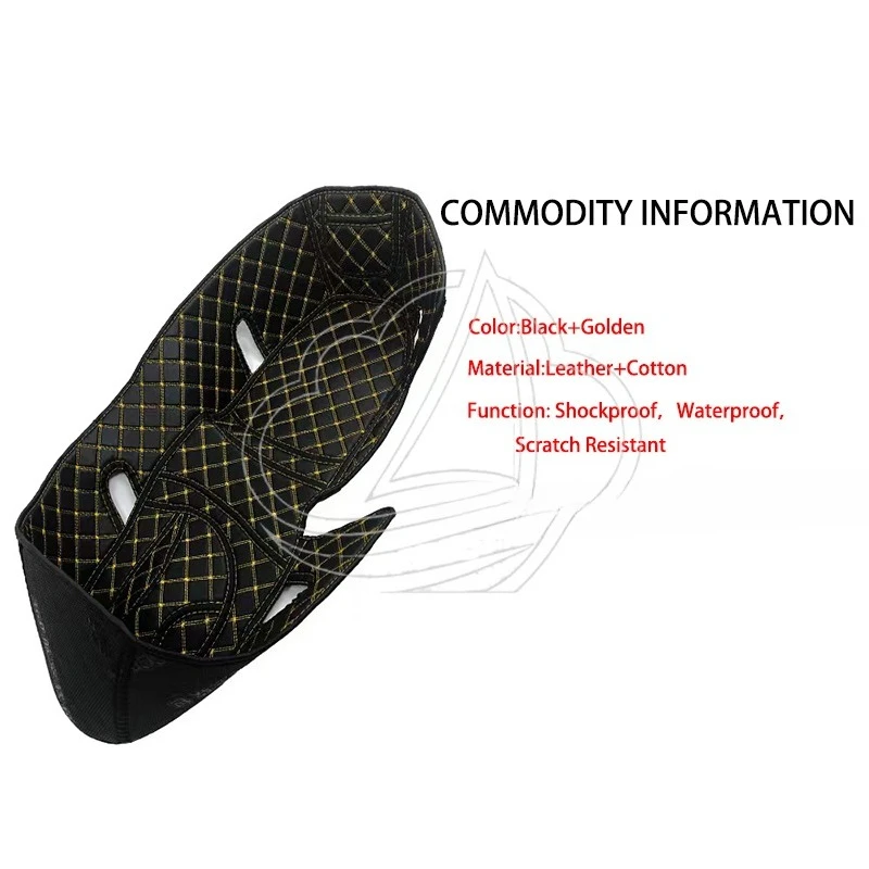Universal Motorbike Tail Box Inner Cushion Bucket Storage Protection Pad Rear Luggage Case Noise Reduction Mat