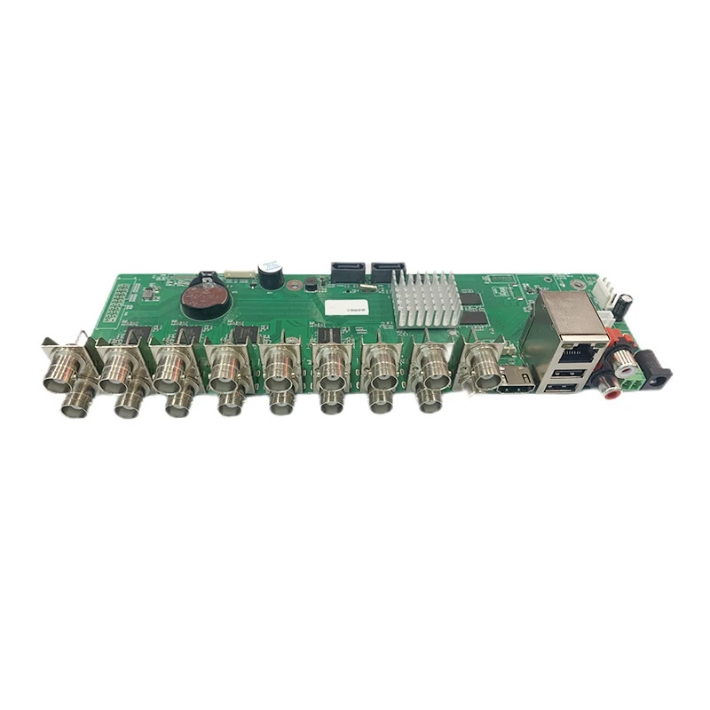 Imagem -04 - Video Recorder Dvr Board para Vigilância Durable Nvr Módulo Principal Suporte Sata 16 Canais 1080n Max 14t Hdd Câmera de Segurança