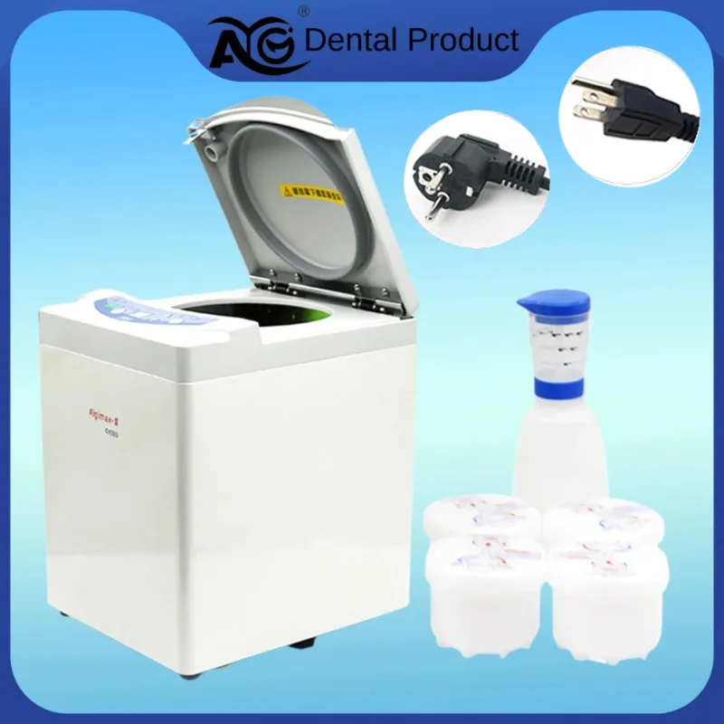 

Стоматологическое оборудование AG Dent: Альгинатный блендер ALGIMAX-II, миксер для альгинатных смесей GX 300, машина для смешивания оттискных материалов