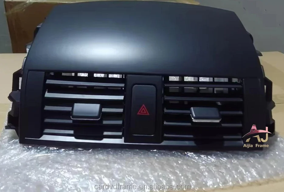 Nuovo Cruscotto Auto Aria Condizionata di Sfiato per Toyota Corolla AC Vent 2007-2013 Auto Interni Griglia di Uscita Telaio