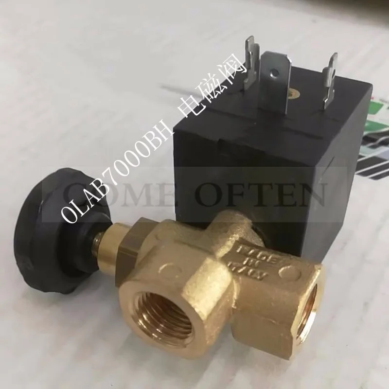 OLAB Steam Solenoid With Adjustable Knob 7000BH/J51V 220VAC  120℃  15VA