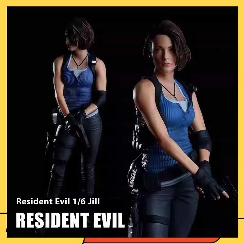

Collection 1/6 Jill Valentine Figure Classic Anime Game Female Warrior Action Figures Model Toy Best Gift