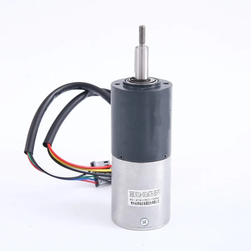 36BLY01A-001AG76 High Torque Low Noise DC Brushless Motor with Gearbox for Lawn Mower Wheels