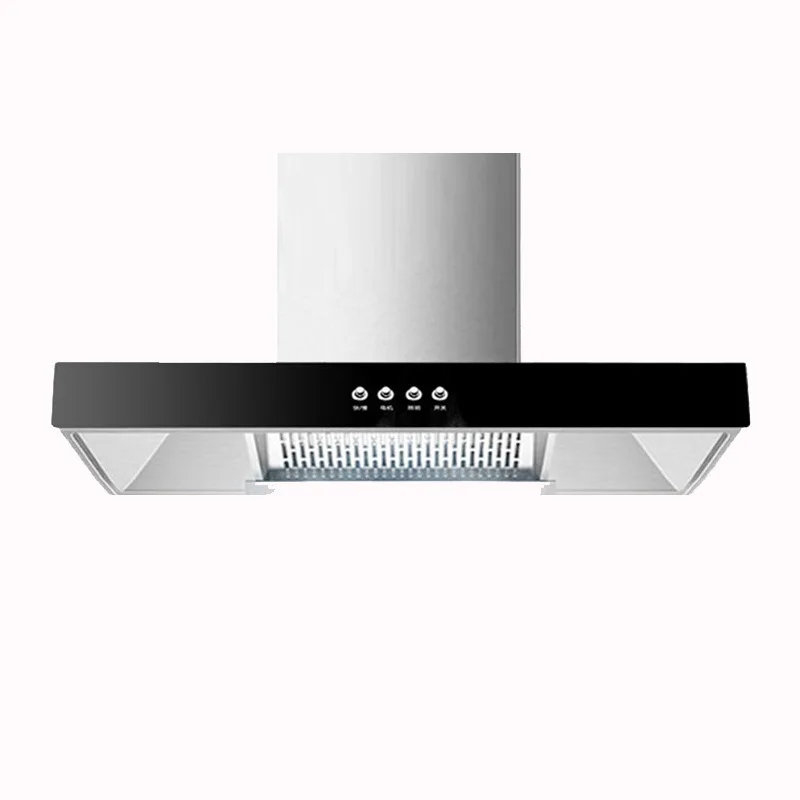 

Top suction range hood Household kitchen Large suction European oil suction machine T-type oil hata machine