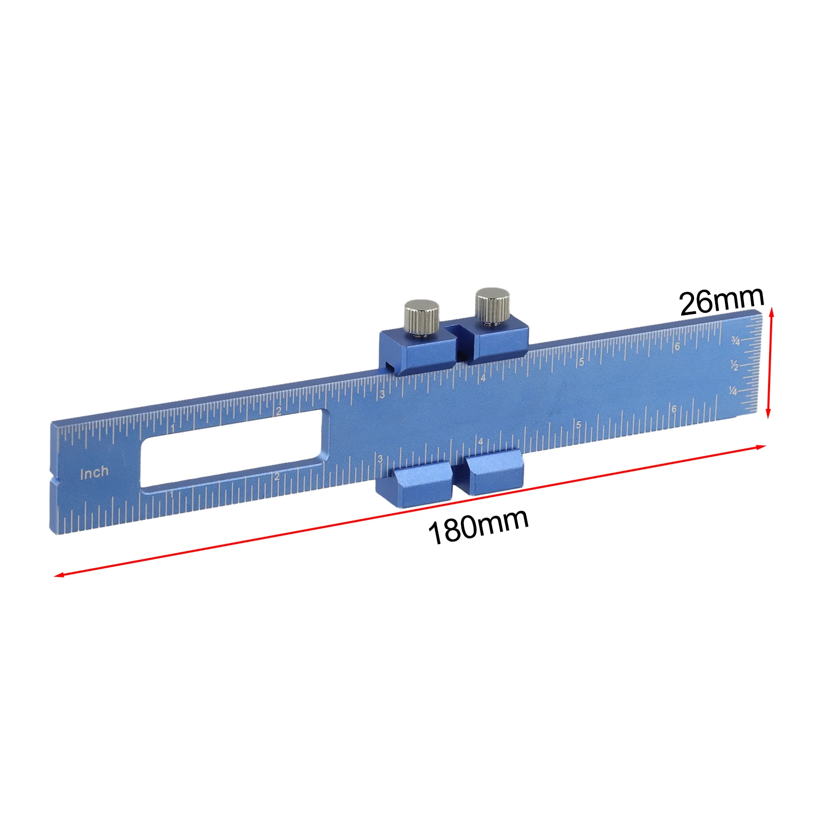 

12 In 310mm Scribing Ruler Aluminum Alloy Measuring Tool For Projects Aluminum Alloy Ruler Creative And Technical Measuring Tool
