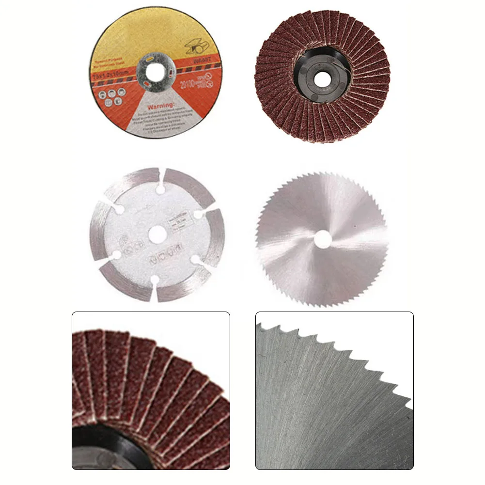 4PCS Cutting Disc 75mm For Angle Grinder Accessories Set For Wood Glass Stone Cutting Discs