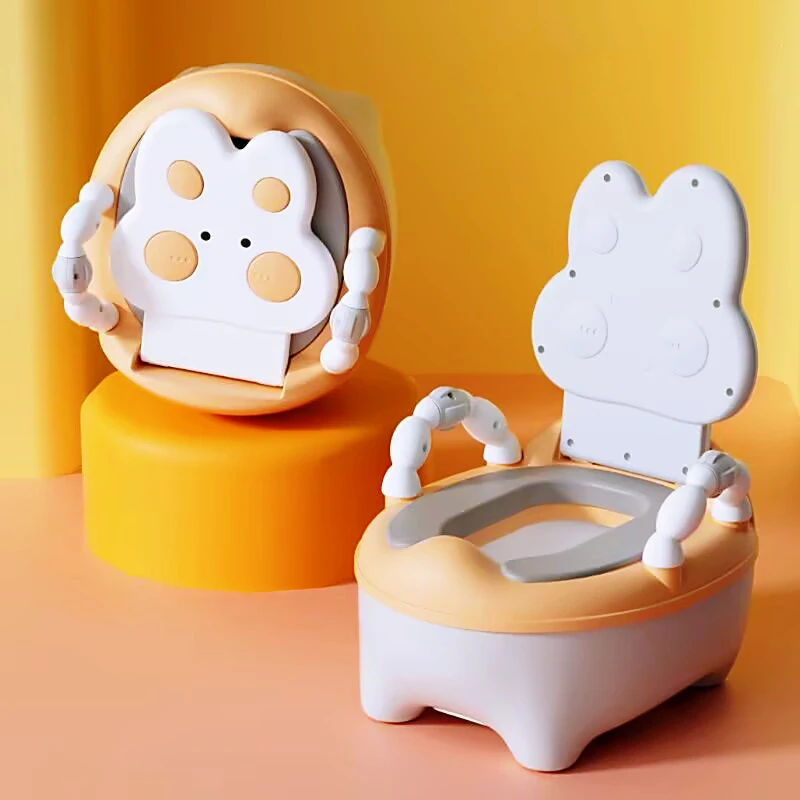 2025 Portable Toilet Seat Potty Training Seat Cartoon Rabbit Children's Pot Travel Urinal Portable Potty Child Pot Bebe Toilette