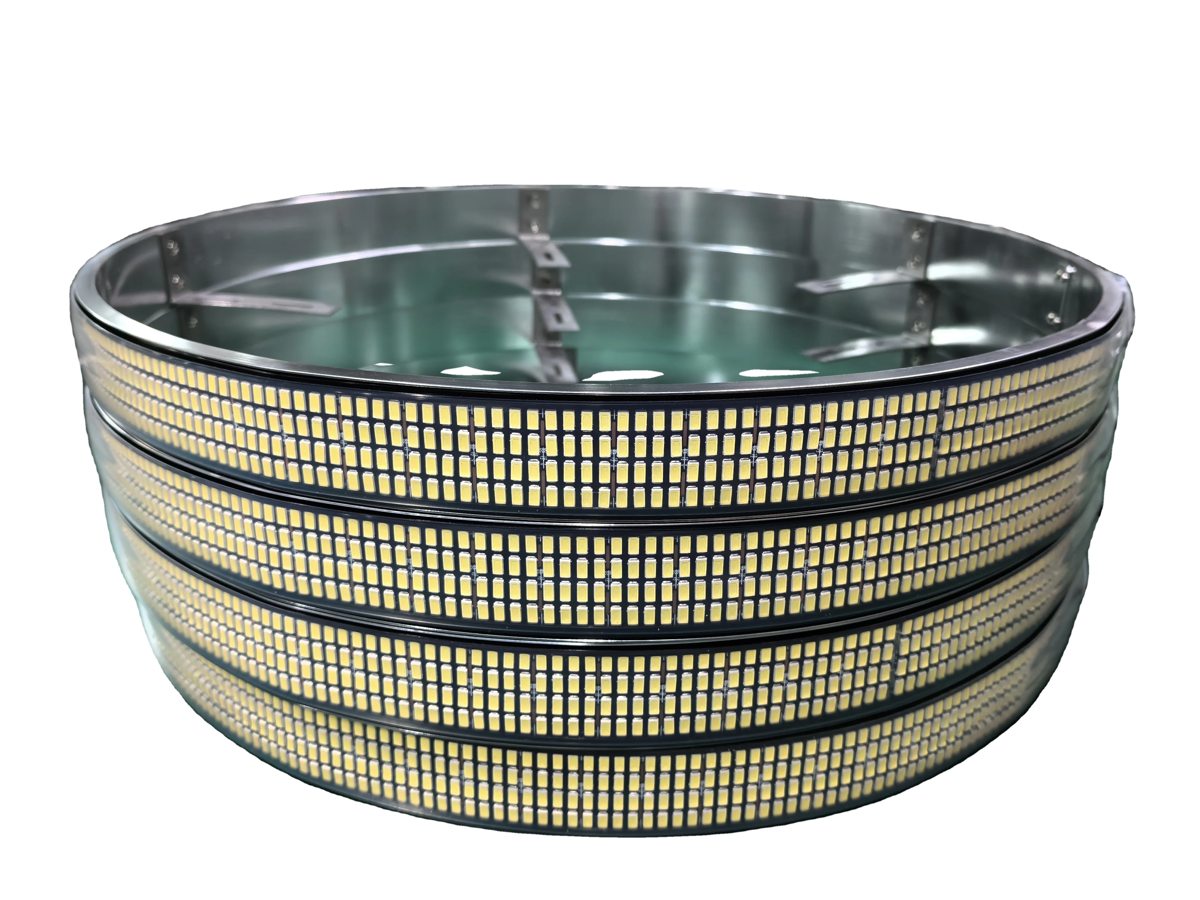 LED Wheel Light Kit with Module 12V 20in 5row White Wheel Rings Light 20row Car Wheel Light