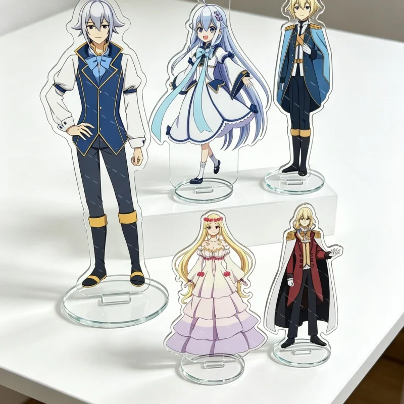 Anime Reincarnated as Daughter of Hero Father & Elf Mother Acrylic Stand Keychain Bag Charm Desk Decoration Gift for Fans