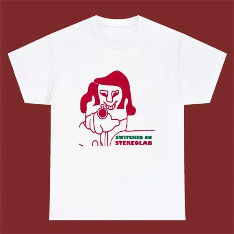 Stereolab Switched On Men'S White Size S 5Xl T shirt