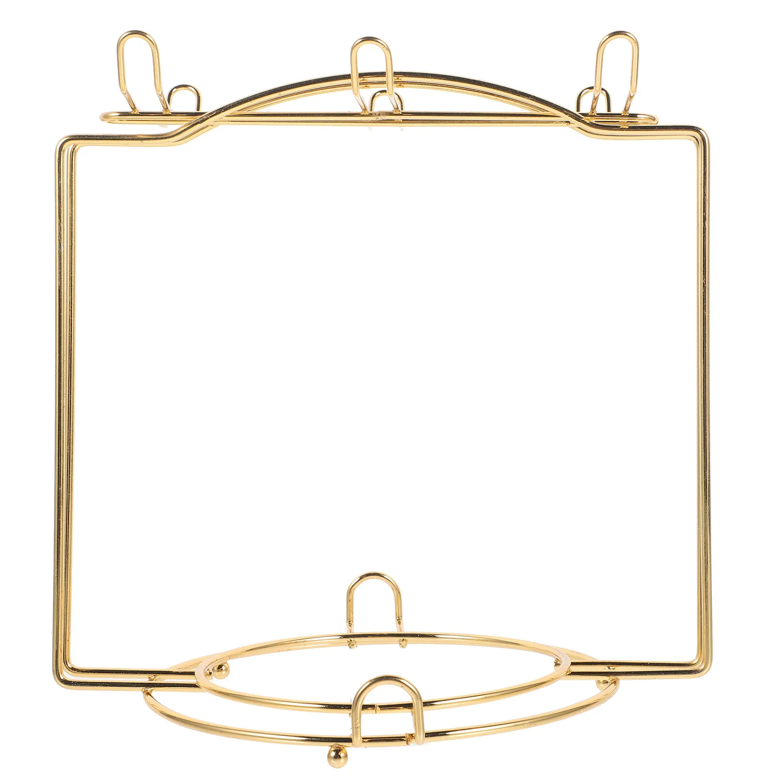 

Stainless Steel Mug Stand Holder for 4 Cups and 6 Plates Kitchen Counter Cabinet Organizer Drying Rack Vertical Space Saver Cup