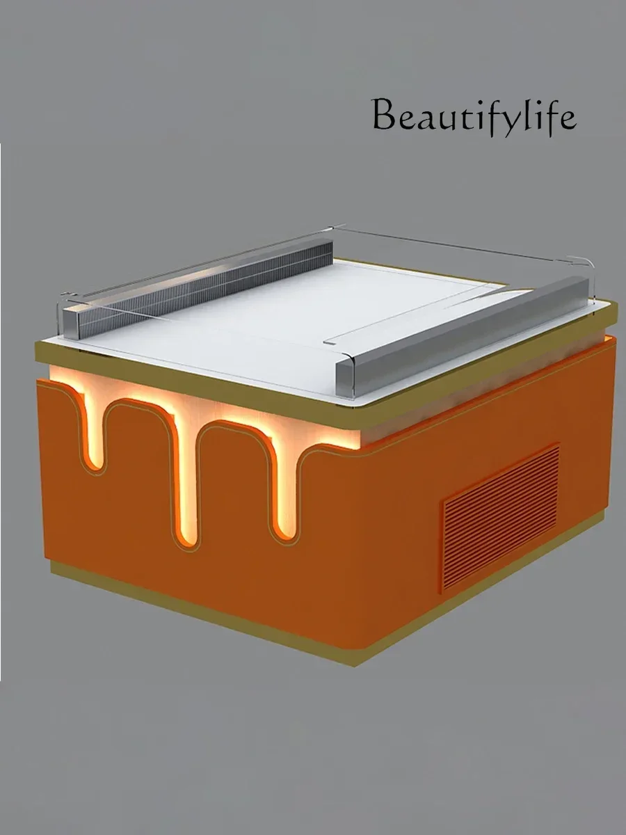 New Bread Display Cabinet Cake Shop Baking Multi-layer Cake Cabinet Display Commercial Shelf Counter