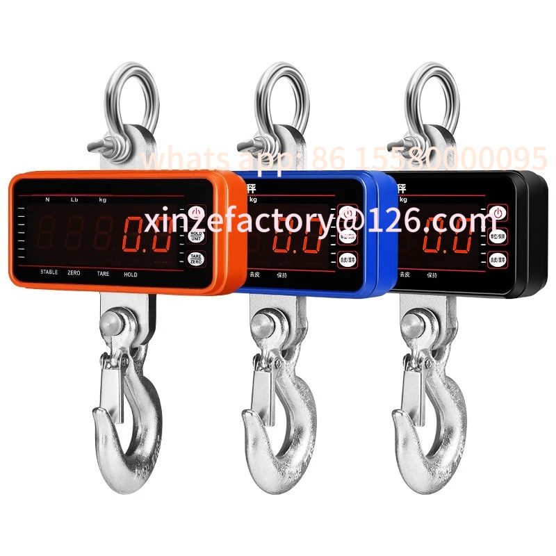 

Customizable electronic hanging scale for industrial use