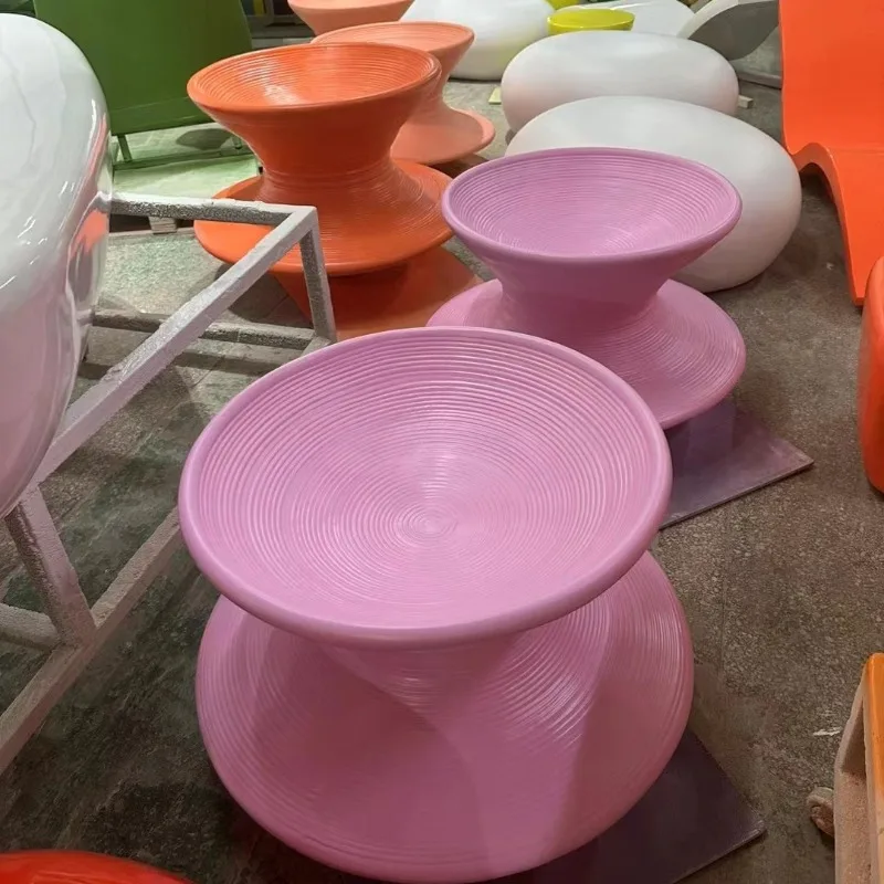 Outdoor swimming pool beach fiberglass seat sun protection fiberglass single chair courtyard hotel leisure bed fiberglass