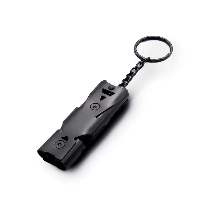 Survival Whistle Keychain–High Decibel,Emergency Whistle for Outdoor,Camping&Hiking–Double Tube Design,Loud Safety AlarmPortable