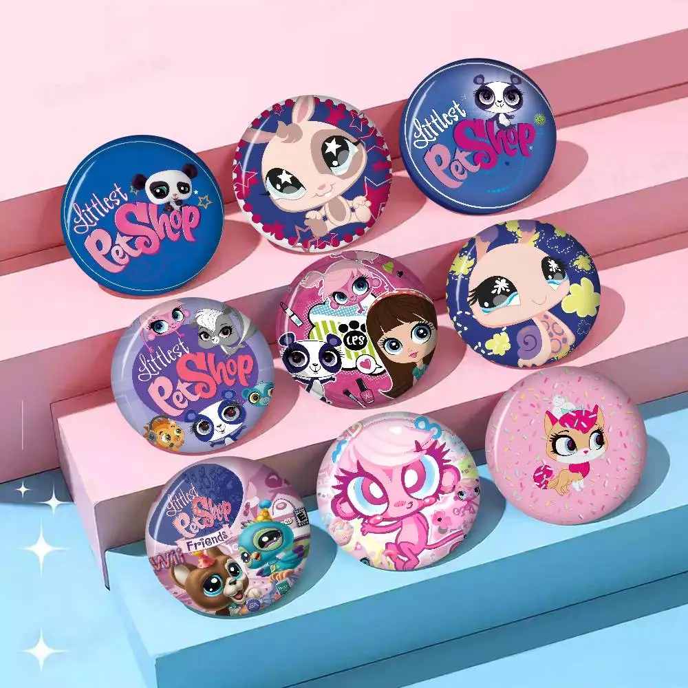 Soft Button Pin Funny Silly Gnarpy On A Skateboard Meme Badge Gamer Collection Gifts Game l-l-Littlest logo Pet Shop