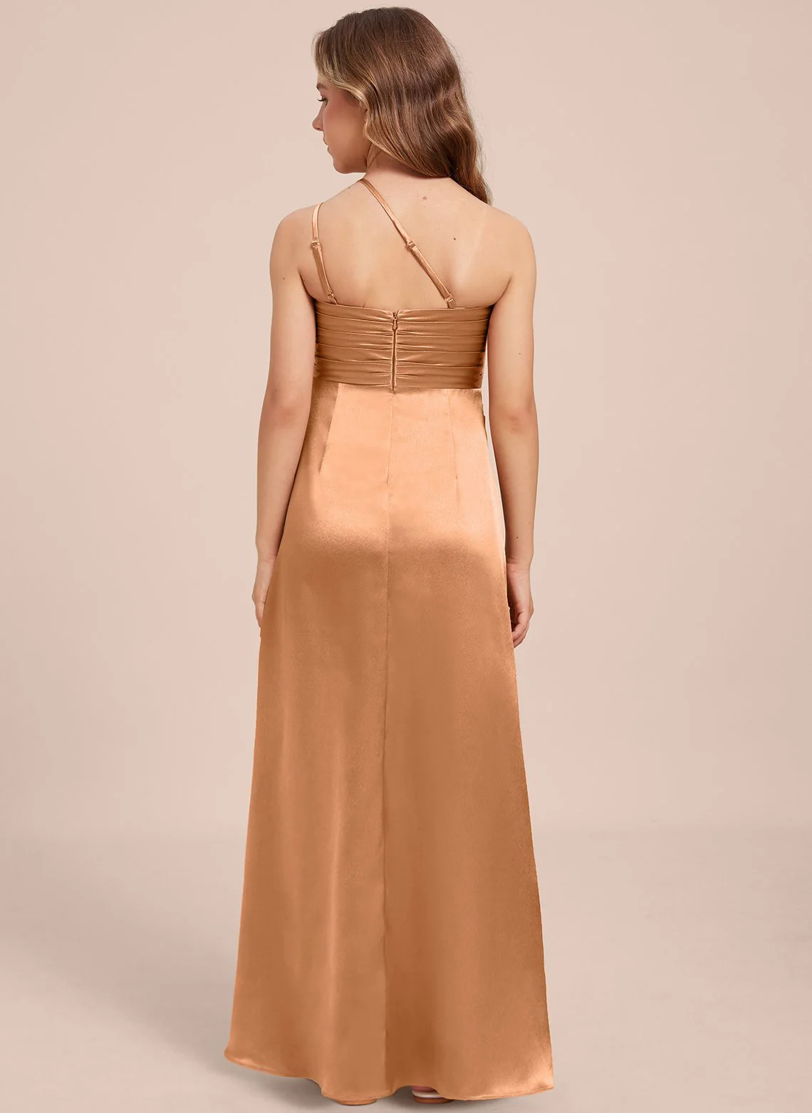 Abito lungo da ragazza con cinturino per spaghetti per adolescenti, abito da ballo, abito da sposa, compleanno, abito da principessa, abito da sera/personalizzato