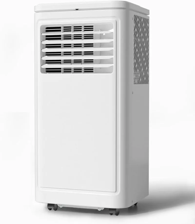 Climatiseur portable, 10000 BTU pour pièce jusqu'à 450 pieds de reproduction, avec DeAquarelle et ventilateur, 2 vitesses de ventilateur, minuterie 24h, télécommande