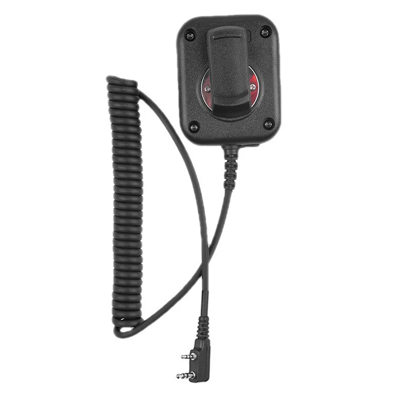 ميكروفون مكبر صوت BAOFENG AR-152 أسود/مموه ميكروفون تكتيكي بحجم عن بعد قابل للتعديل لـ UV-5R 82 UV-S9 PLUS 13 PRO جهاز اتصال لاسلكي