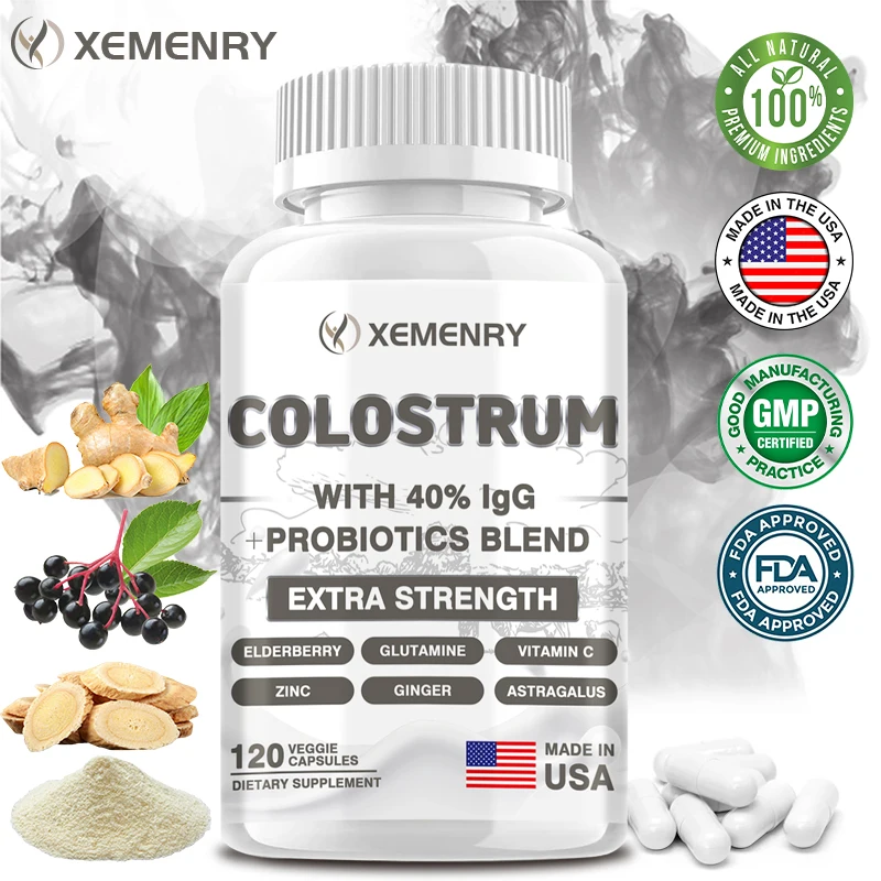 

Colostrum - Supports Immune Health, Promote Gut, Digestive and Metabolic Health Muscle Growth & Repair