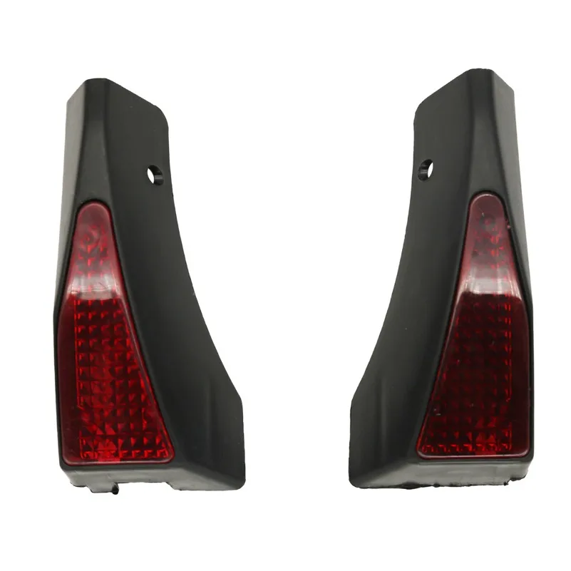 Scooter elétrico virar sinal lâmpada, aviso taillight para Kugoo M4, 10"