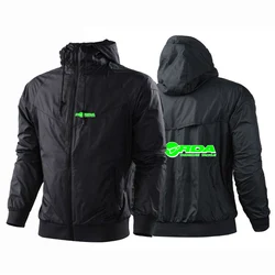 2024 Men Korda Inspired Tribute Spring Autumn Patchwork Five-Color Windbreaker Windproof Casual Hooded Trendy Fashion Print Coat