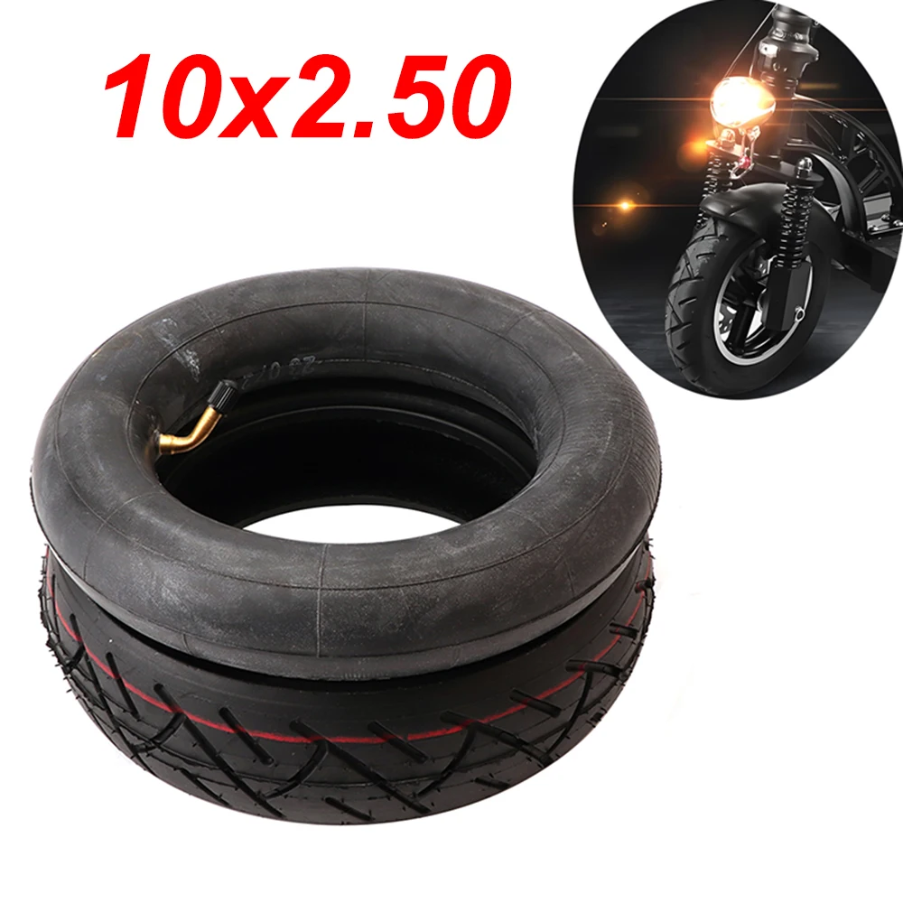 

10x2.50 Inner Tube Outer Tire Pneumatic Tires 10 Inch Tyre for Electric Scooter Balance Drive Bicycle Explosion-proof Wheel