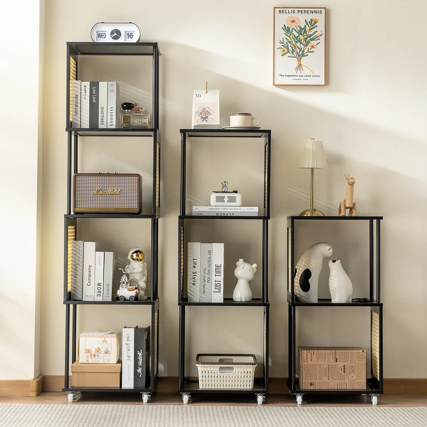 sofa side cabinet side cabinet ultra-narrow locker mini movable bedside side cabinet small side several small apartments