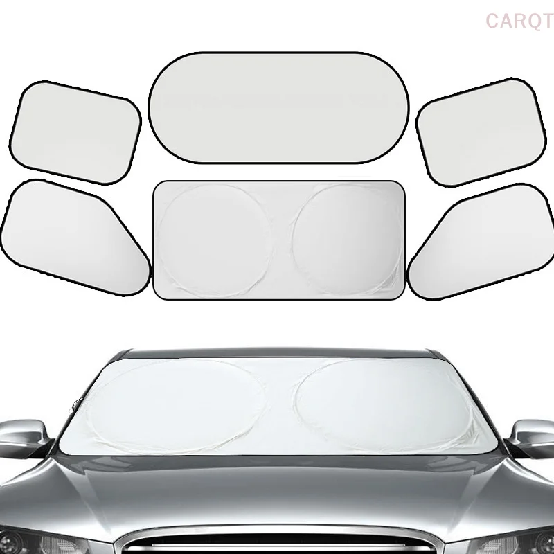 Car Sunshade Covers Cover Universal Windscreen Folding Visor Reflector Windshield Auto Window Sun Shade Protector Accessories