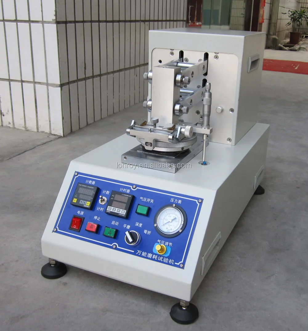 LR-L026  ASTM D3514 ASTM D3885 ASTM D3886  Universal Wear Tester / Abrasion Resistance Tester of Fabric