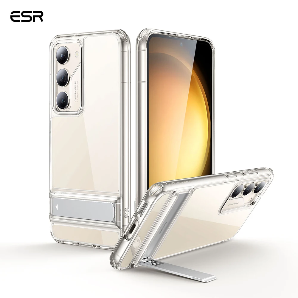 ESR for Samsung Galaxy S23 Ultra Case for Galaxy S23 Plus Boost Kickstand Clear Case for  Galaxy S23  Transparent TPU Back Cover