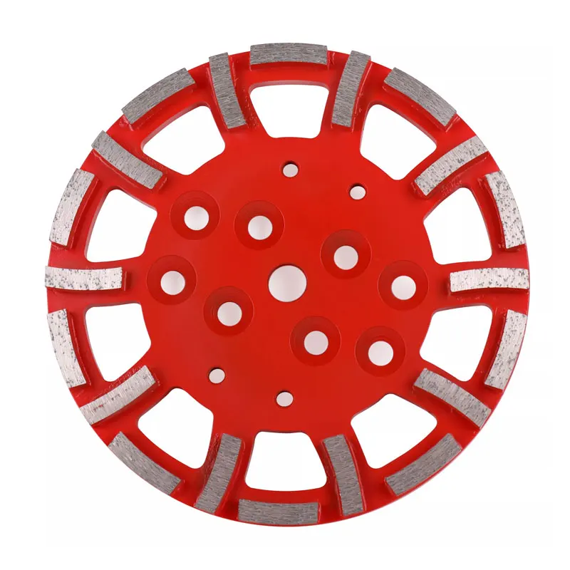 Cabeça de moagem de diamante de 10" para moedor de piso