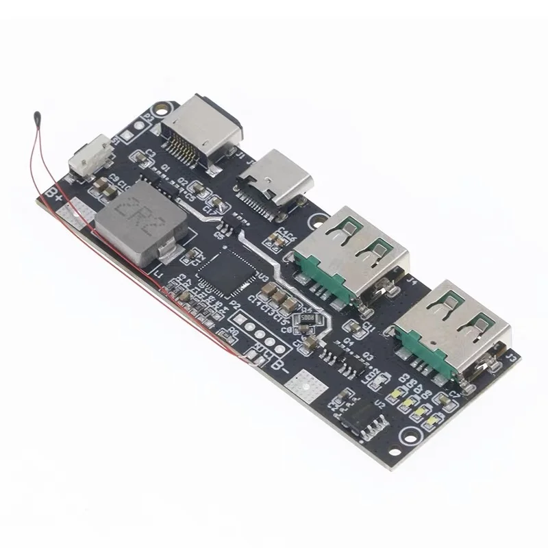 QC4.0 QC3.0 LED Dual USB 5V 4.5A 22.5W Micro/Type-C USB Mobile Power Bank 18650 Charging Module Temperature / Circuit Protection