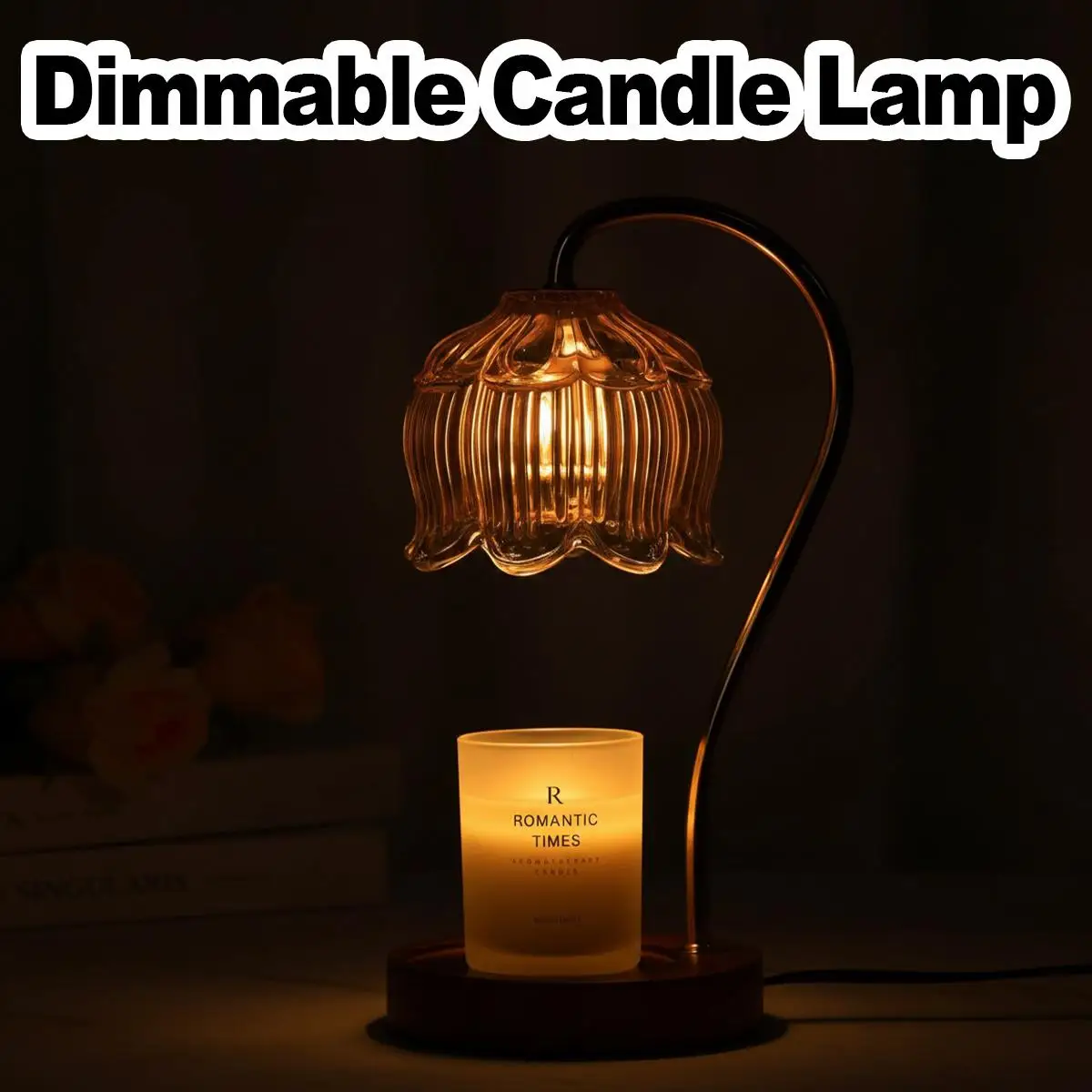 

Candle Warmer Lamp With Timer Lotus Lamp Pluggable Fragrance Wax Warmer Dimmer Switch Lighting Decoration Home Oil Room