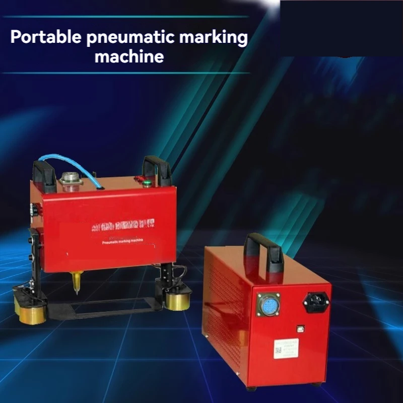 Portable Metal Pneumatic Dot Peen Marking Machine For VIN  Frame Marking chassis number 220V