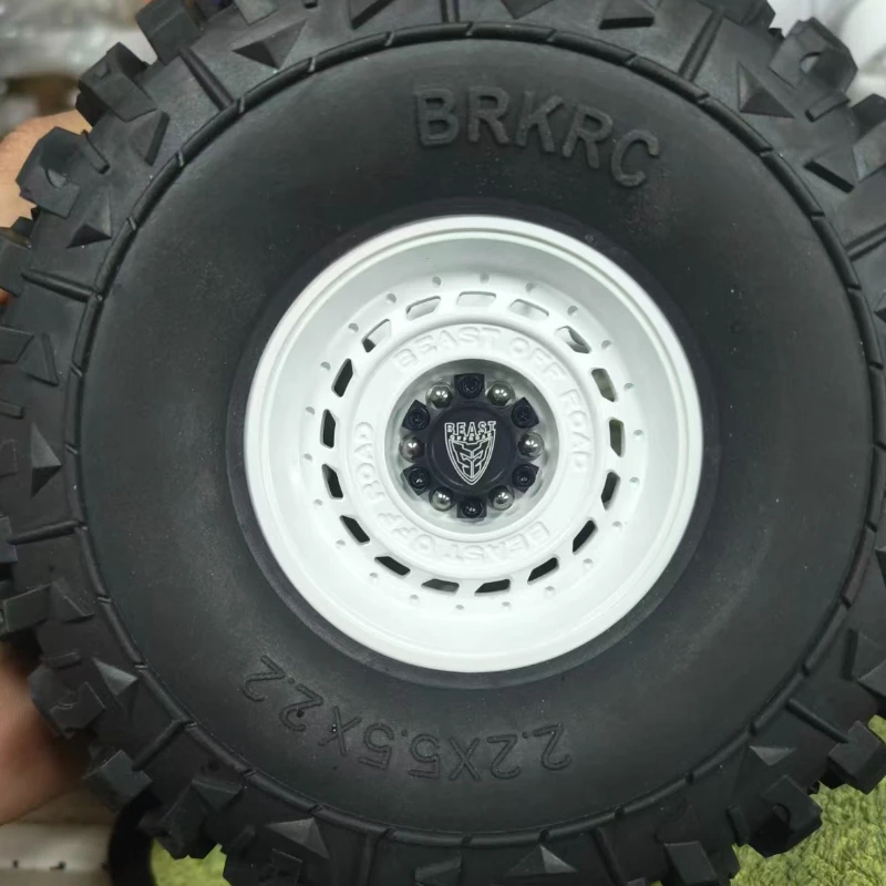 4 قطعة 1.9 بوصة 2.2 بوصة 2.6 بوصة عجلات معدنية ل 1/10 1/8 RC الزاحف سيارة TRX4 المدافع محوري SCX10 RC4WD D90 TRX6 MK07 خزان 300 #2