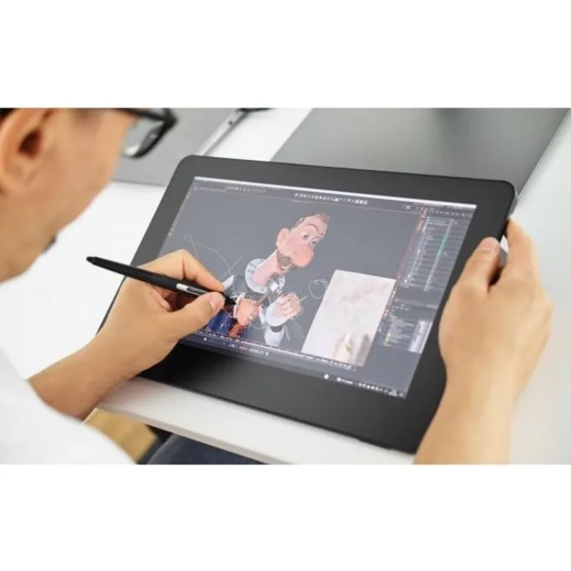 home.Cintiq Pro 16 Creative Pen and Touch Display (2021 Version) and 98% Adobe RGB (DTH167K0A), Black