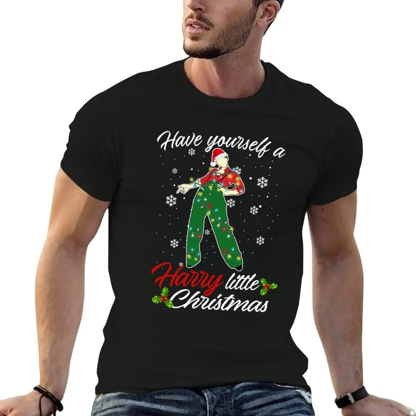 Have Yourself A Harry Little Christmas Unisex Shirt T-Shirt funny t shirts man man t shirt cotton T-Shirt