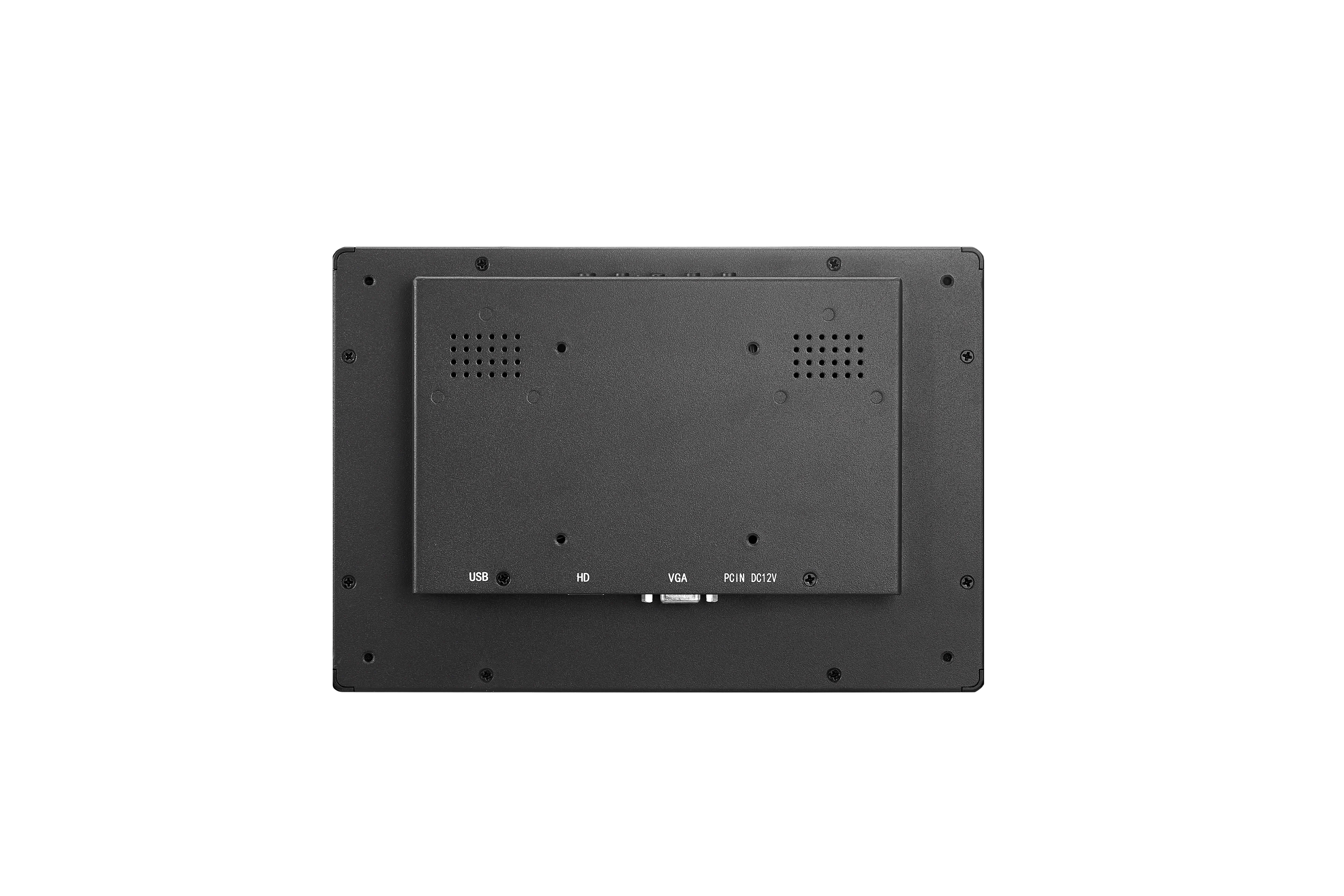 Industrial 10.1 inch 1280*800 16:10 Widescreen LCD Capacitive Touch Display Metal Case Flat Screen Monitor with HDMI VGA USB