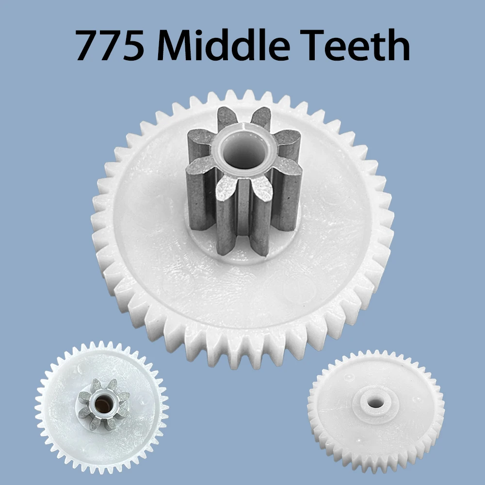 775 engrenagem para carro elétrico infantil engrenagem de plástico metal aço passeio na caixa de velocidades do carro grande engrenagem intermediária pequena engrenagem
