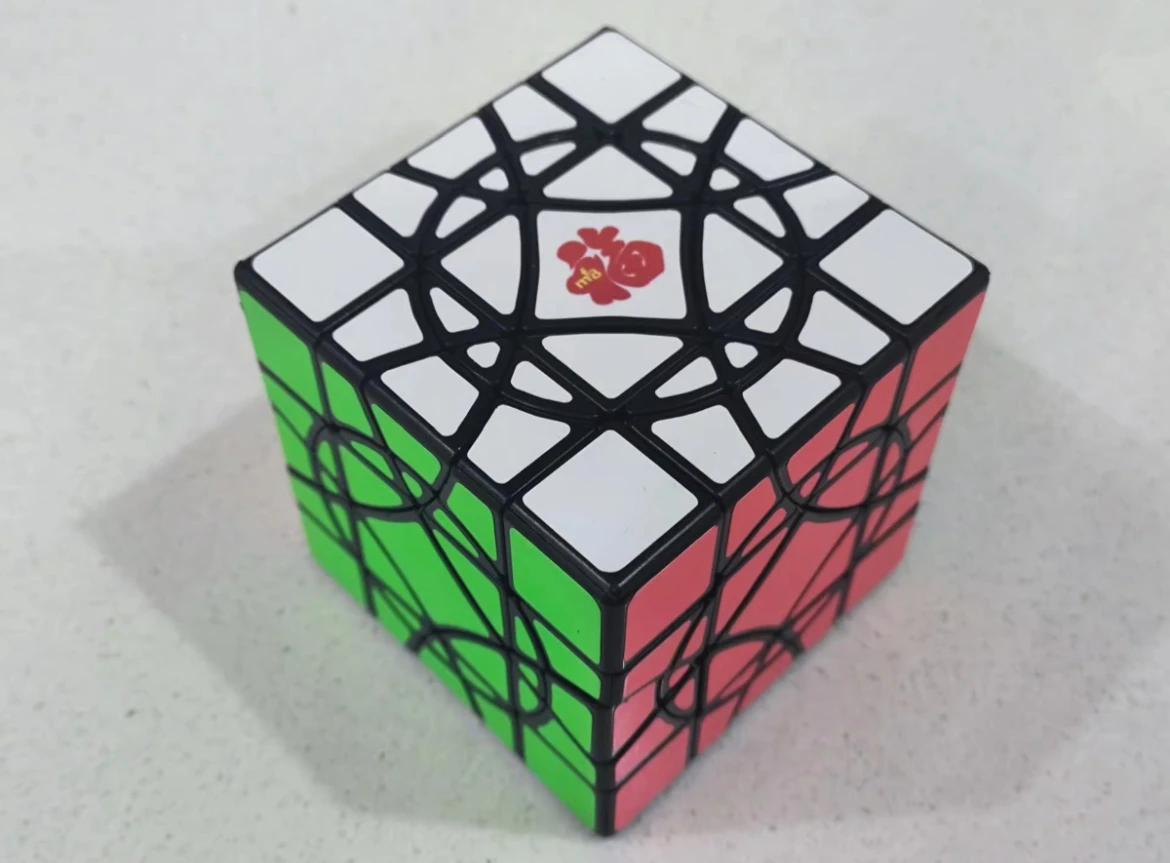 Mf8 Crazy Window Flower Cube Black Rare Collection Puzzle Toy Alien High Difficulty Cracking Challenge