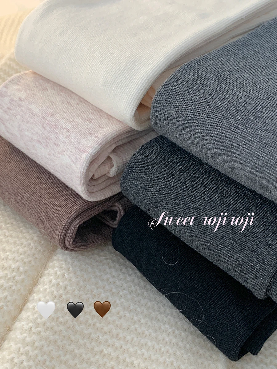

Lolita Autumn Winter Socks Thickened Pantyhose Women's Japanese Style Abdomen Lifting Hips Slimming Pure Cotton Warm Girl Gift