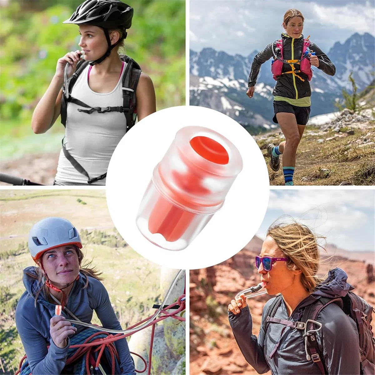 Gaine de remplacement de assujetde morsure pour vessie à eau, réservoirs hydrauliques, paquet d'hydratation, 4 paquets