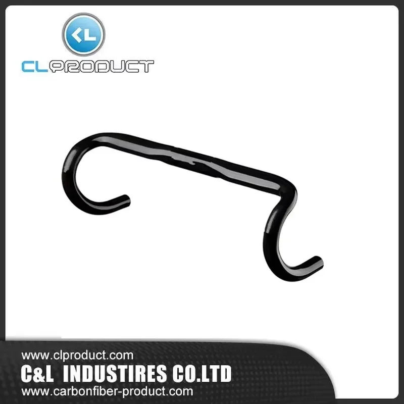 Integrated Carbon Fiber Road Bike Handlebar Lightweight Aerodynamic Design for Cycling Racing Free Shipping High Quality