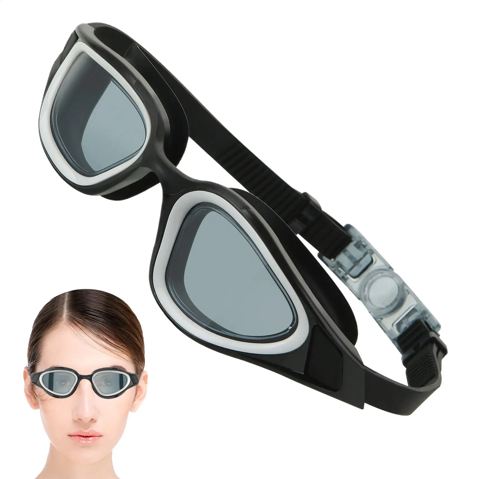 

Очки для плавания унисекс, профессиональные водонепроницаемые противотуманные легкие уплотнительные очки, аксессуары для тренировок по дайвингу в бассейне