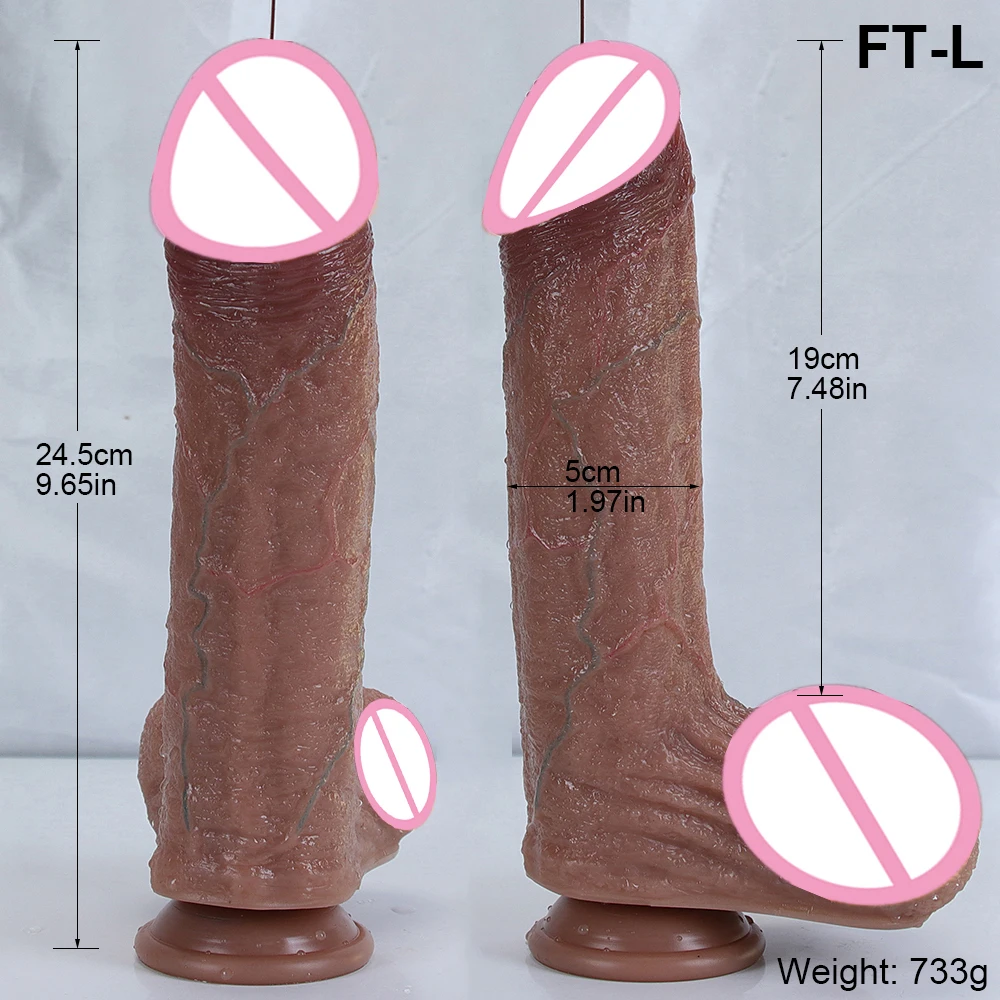 S/L Realistic Dildos Soft Big Dildo Artificial Penis G-spot Simulation Large Penis Anal Plug Female Strapon Vaginal Masturbation