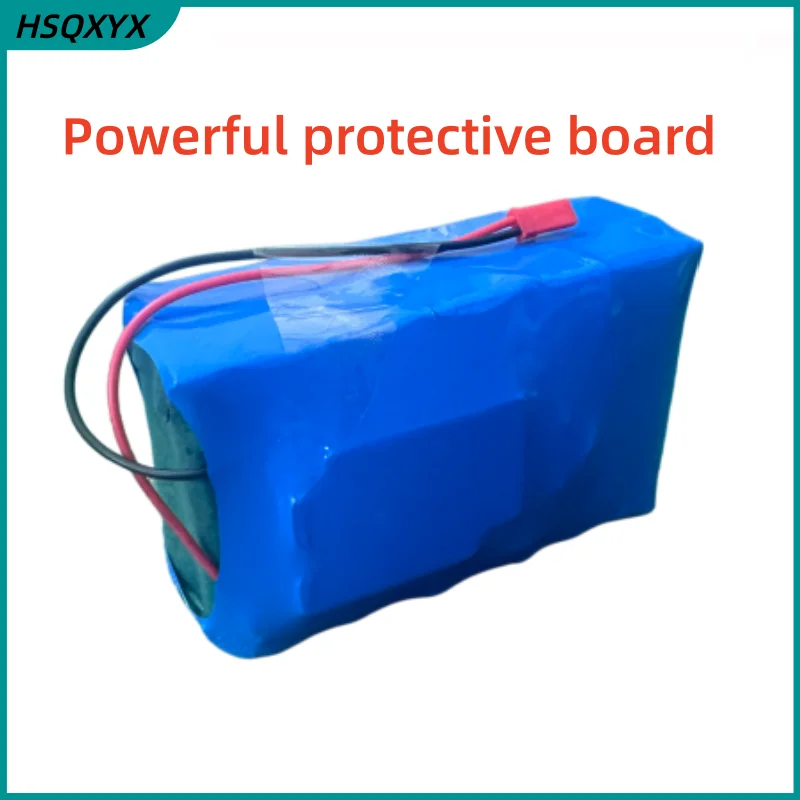 25.2V 24V 6S2P 13800mAh 18650 Lithium Battery Pack 24V with BMS for Electric Bicycle Moped Optional plug
