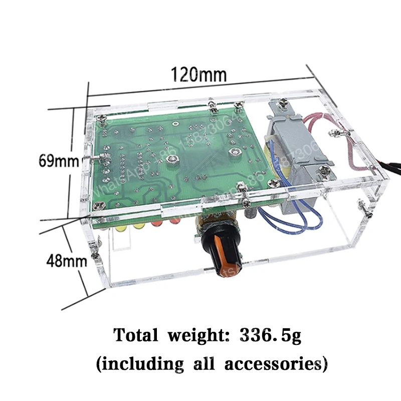 kit-fai-da-te-eu-220v-con-scheda-di-alimentazione-a-tensione-regolabile-lm317-e-custodia-uscita-125v-12v