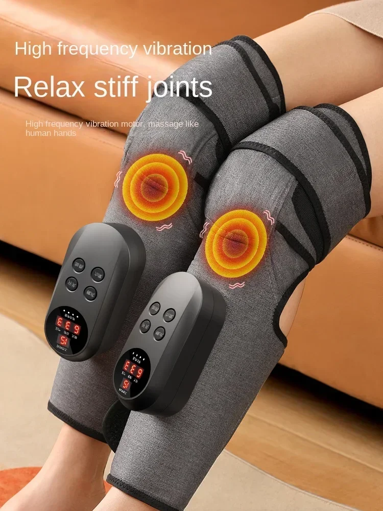 Wireless Knee Massagers Portable Warm Therapy for Cold Legs with Joint Hot Compress and Physiotherapy Adjustable Joint Massager