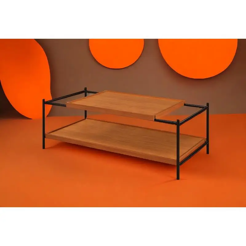 Honey Oak & Black F… - image